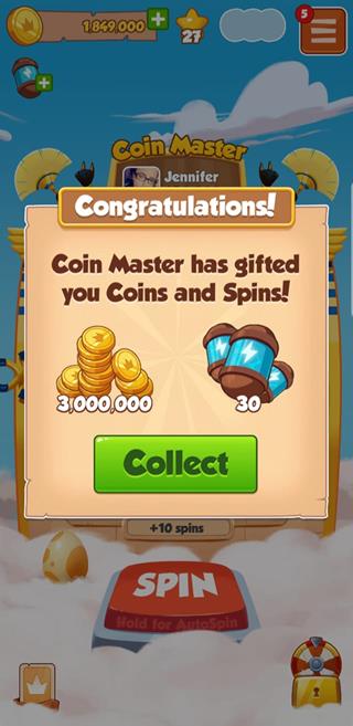 free coin master spins without human verification