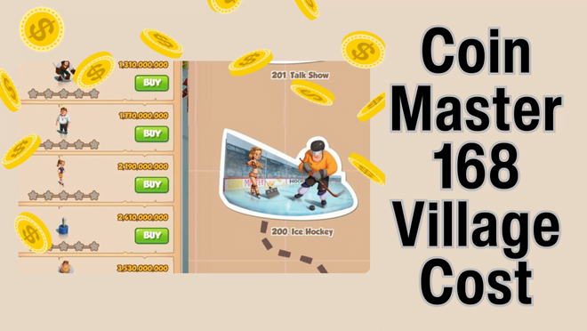 Coin Master 221 Village Cost