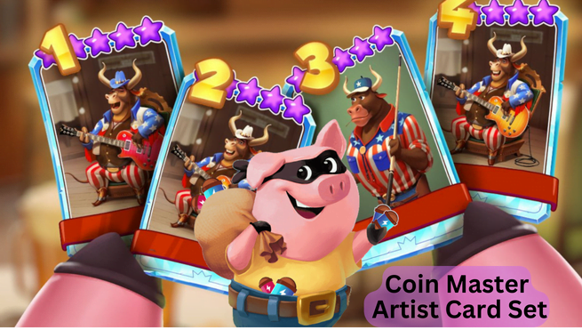 Coin Master Artist Card Set
