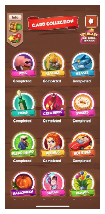 Coin Master Unlock All Card Sets