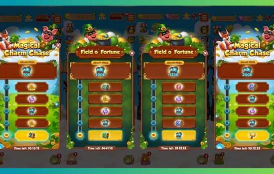 List of the events in the coin master game: