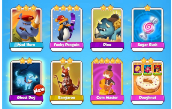 Card Collection In Coin Master